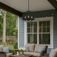 thumbnail image 7 of 60 X 3 Watt Metal Frame Pendant with Hardwired Switch, Textured Gray, 7 of 7