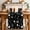 Black White, variant on Red Christmas Snowflakes Table Runner 72 Inches Long Farmhouse Dress Scarves, Winter Xmas Pine Tree Plant Dining Tablerunner for Coffee Table/Kitchen Island/Party Décor, 13" x 72"