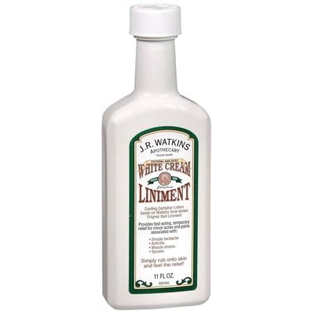 J.R. Watkins White Cream Liniment, 11 Oz Bottle (Best Liniment For Arthritis)