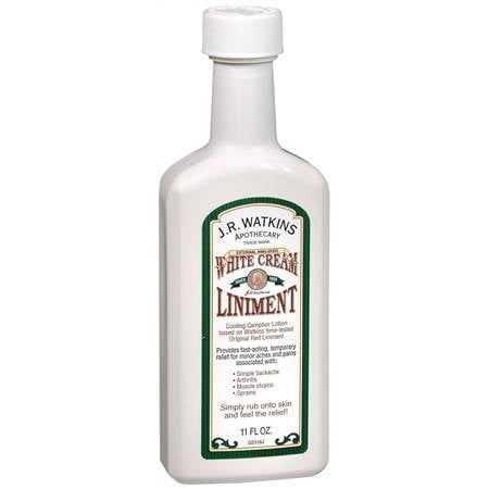 J.R. Watkins White Cream Liniment, 11 Oz Bottle