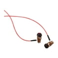 thumbnail image 2 of Symphonized NRG 2.0 In-Ear Wood Headphones - Earphones with mic - in-ear - wired - 3.5 mm jack - noise isolating - red, 2 of 6