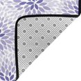 thumbnail image 4 of Area Rugs For Living Room Decor - Lilac Flowers Abstract Soft Anti Slip Throw Washable Rugs 5x7 For Bedroom, Indoor Carpet For Bedroom Living Room 80x58In, 4 of 7