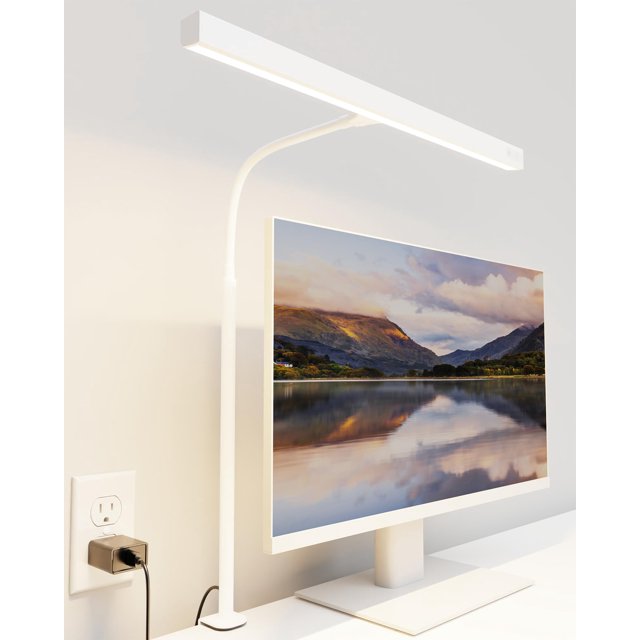 Lámpara de escritorio SUPERDANNY LED EyeCaring 12W Touch Control Blanca