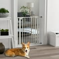 thumbnail image 2 of PawHut 30 Inch High Pet Gate, Dog Gate for Stairs, 29"-32" Width, 2 of 10