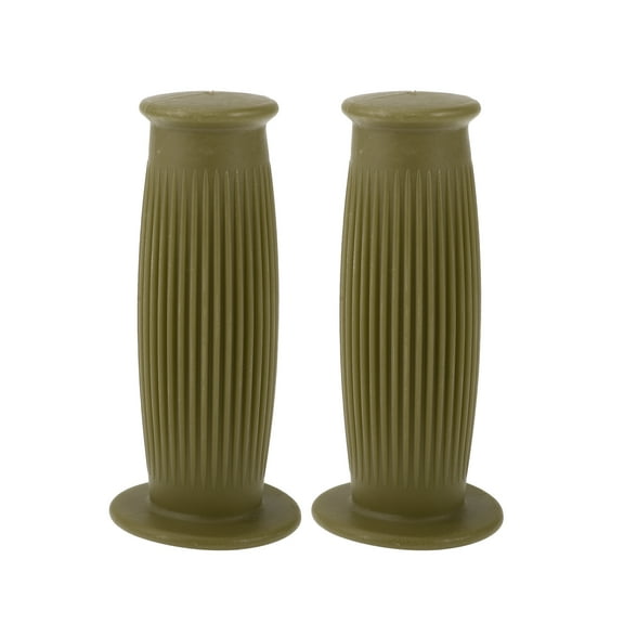 Unique Bargains 1" 25mm 1.1" 28mm Universal Motorcycle Hand Grips Cover Non Slip TPU Handlebar End Grips for Motorcycle Scooter Bicycle ATV Green 1 Pair