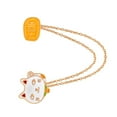 thumbnail image 3 of Cartoon Pattern Brooch Cute Star Cloud Chain Collar Pin Clip Badge Clothes Accessories Type 2, 3 of 7