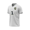 thumbnail image 2 of Youth #1 GameDay Greats White UC Irvine Anteaters Lightweight Soccer Fashion Jersey, 2 of 4