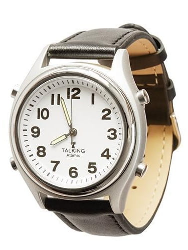 atomic talking wrist watch