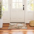 thumbnail image 6 of Illustration Of Chrysanthemums in Beige Floor Door Mat Outdoor Indoor for Home Entrance Welcome Mats 32"x20", 6 of 8