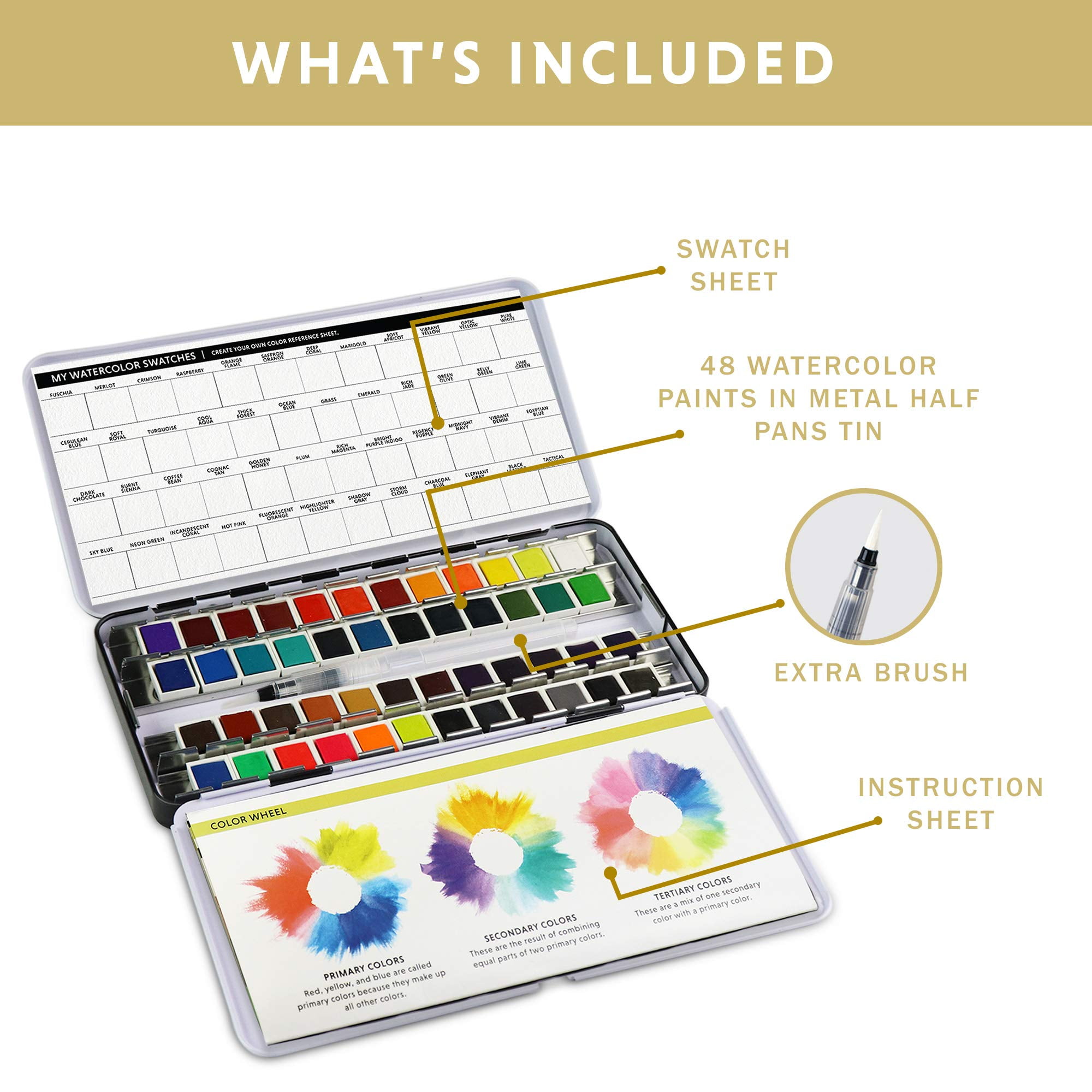 Premium Palette System for Watercolor Artists