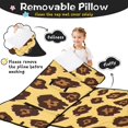 thumbnail image 3 of Yellow and Brown Of Leopard Print Toddler Nap Mats for Kids Preschool,Sleeping Mat Bag or Kids,Toddler Sleeping Bag,Toddler Nap Mat or Daycare, 3 of 6