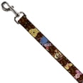 thumbnail image 2 of Disney Pet Leash, Dog Leash, Winnie The Pooh Character Poses, 4 Feet Long 1.0 Inch Wide, 2 of 4