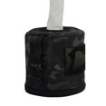 thumbnail image 1 of cámping Soporte de almacenamiento de rollo de papel Molle Ribbon Camping Tissue Hanging Pouch (CP negro) Hugtrwg Para estrenar, 1 of 9