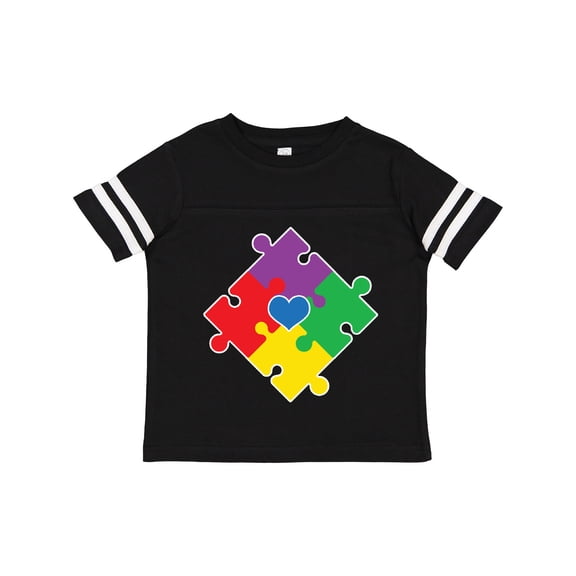 Inktastic Autism Awareness Month Puzzle Boys or Girls Toddler T-Shirt