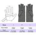 thumbnail image 3 of Relieve Hand Discomfort with 1pair Fingerless Compression Gloves, 3 of 9