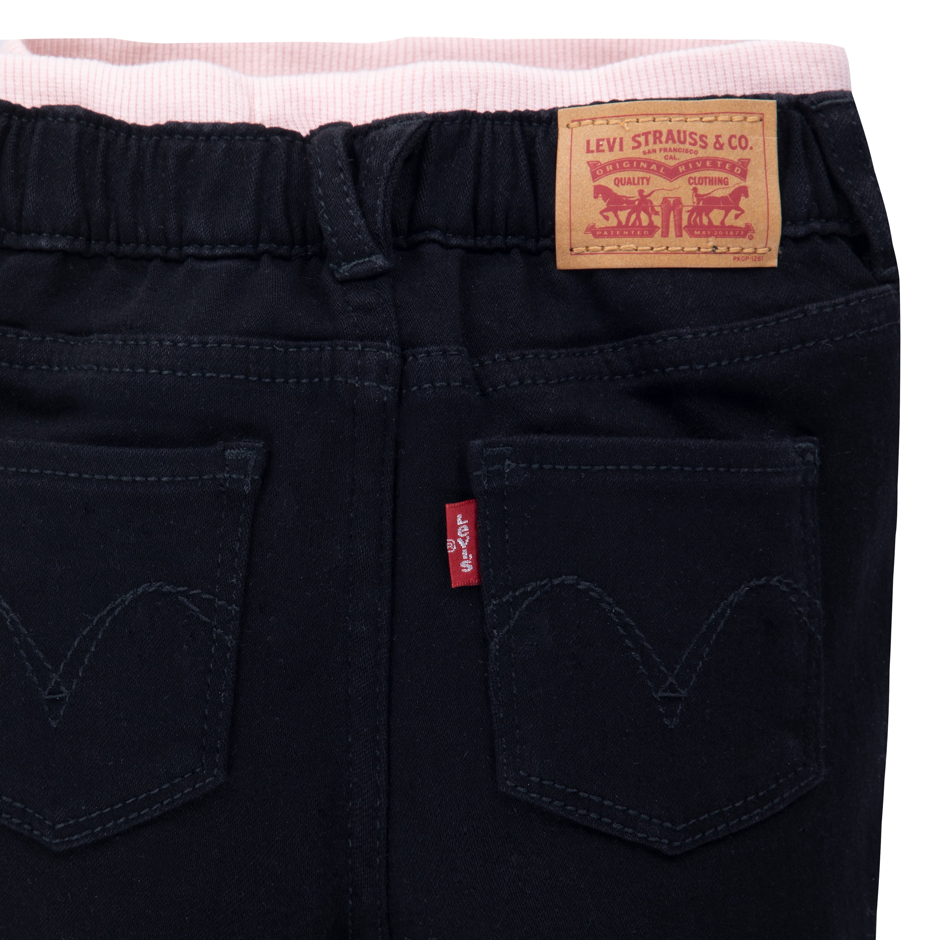 Levi's Baby Girls' Murphy Skinny Pull On Pants, Size 3 Months - 24 Months