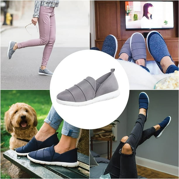 【SCENERITY】Tubesol slippers isotoner Womens Zenz Serenity Stretch Satin Slipper, Slip-on