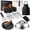 silver, variant on Griddle Accessories Kit, 15PCS Flat Top Grill Tools Set for Blackstone and Camp Chef, Enlarged Spatulas, Basting Cover, Stain Steel Grill Spatula Kit for Outdoor BBQ & Cooking