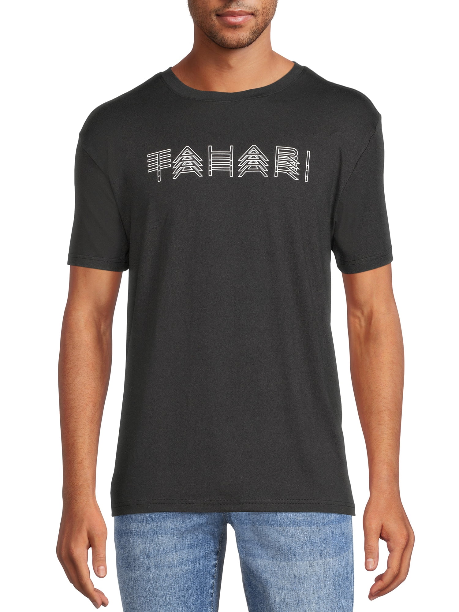 Tahari Men's Short Sleeve Logo Crew Neck TShirt, Sizes SXL