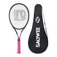 thumbnail image 3 of Raqueta de tenis para entrenadores de tenis individuales Raqueta Jardín Parque Entrenamiento Ejercicio Práctico Patio Trasero Práctica Profesional Rosa, 3 of 8