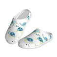 thumbnail image 2 of Picia Sea Turtle for Women's Lamb-hug Comfy Fleece House Slippers Memory Foam, Slip-on House Shoes Indoor Outdoor-44/45, 2 of 7