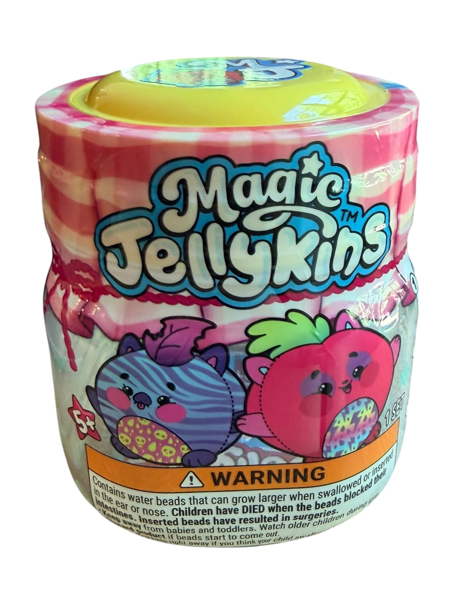 Magic Jellykins Plush Jar Mystery Jar (One Random Color Selected)