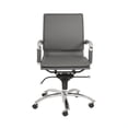 thumbnail image 2 of Eurostyle Gunar Pro Chaise de Bureau Basse en Gris/chrome, 2 of 4