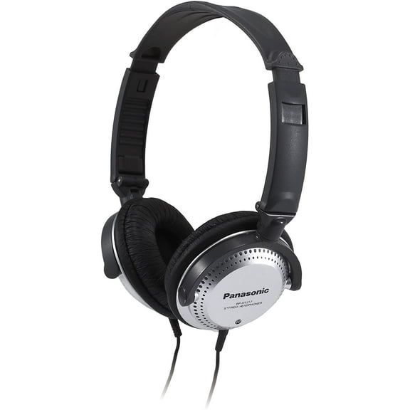 Panasonic RP-HT227 Wired Stereo Headphones Binaural 14Hz - 24kHz Silver