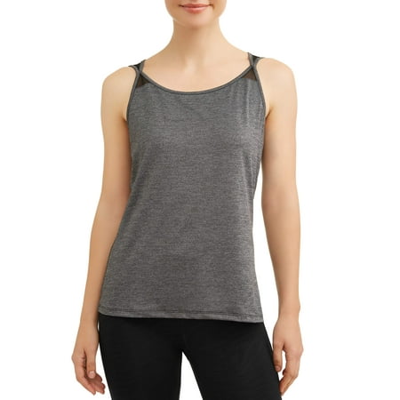 - Women's Active Strappy Tank With Power Mesh