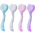 thumbnail image 1 of 4pcs Color Plastic Nail Brush, Nail Brush Grip, Nail Cleaning Brush, Hand Washing Brush, Hand Cleaning Brush, 1 of 4