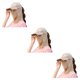 thumbnail image 5 of Wosthever Unisex Casual a prueba de viento sombrero deportes al aire libre senderismo ciclismo sombreros UV pantalla cara cuello solapa hombre Type3 NO3, 5 of 6
