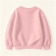 thumbnail image 3 of Abcomgle Sweatshirts for Girls 7-8 Cute Crewneck Long Sleeve Girls Pullover Sweatshirt Drop Shoulder Solid Color Shirt for Teen Girls Cotton Fall School Clothes for Teen Girls, 3 of 5