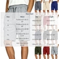 thumbnail image 2 of Mens Cargo Shorts Multi-Pockets Elastic Drawsrting Waist Outdoor Hiking Fihsing Short Pants Dad Gifts, 2 of 8