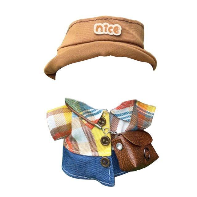 Conjunto De Ropa Para Muñecas Bonito Y Adorable Tejido Perfecto Para Muñecas Incluye Tops Pantalones Y Accesorios