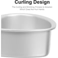 thumbnail image 5 of BESTonZON 3 PCS Heart Shaped Cake Pan, 6 Inch Aluminum Cake Pans with Removable Bottom, Heart Cake Tin Baking Cake Mold, Aluminum Cake Tin Small Cake Pan for Weddings, Parties and Family Occasions, 5 of 18