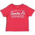 thumbnail image 3 of Inktastic From Santa Fe New Mexico in White Distressed Text Boys or Girls Toddler T-Shirt, 3 of 5