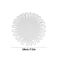 thumbnail image 3 of Handwoven Insulation Pad, Flower Shaped Placemat, Heat-Resistant & Odorless Kitchen Mat, Eco-Friendly Table Protector for Kitchen & Dining, Kitchen Accessories & Home Decor, 3 of 6