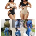 thumbnail image 4 of Vogacara Women Hip Lifter Simple Style Solid Breathable Shaping Underwear Color Ladies Waist Shapewear Figure Lifters Adjustable Protección de la piel No.8 Vogacara CE008715-09, 4 of 6