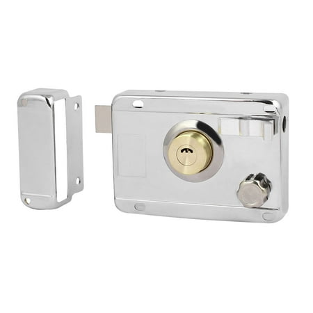 Home Gate Vertical Cylinder Door Locks With Keys Deadbolt Rim