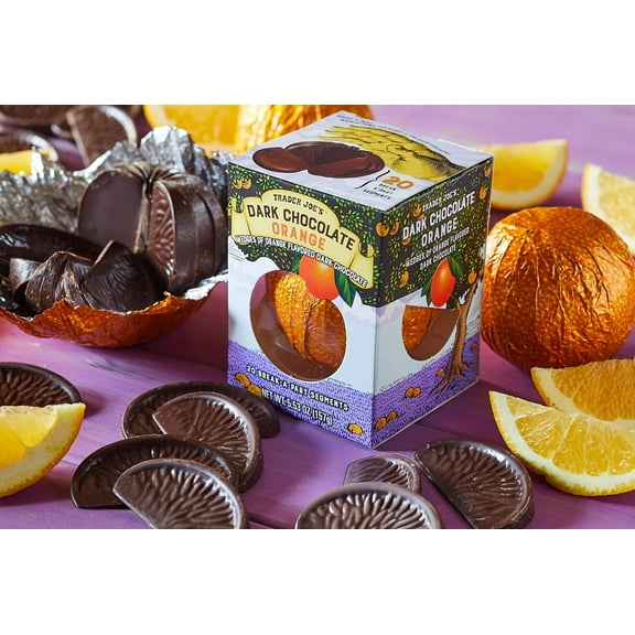 TJs Dark Chocolate Orange 5.53 Oz - Pack of 3