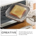 thumbnail image 4 of Sandwich Cage Toaster Sandwich Clip Sandwich Racks Breakfast Sandwich Maker Grill Press Grilled Cheese Maker Panini Press Stainless Steel Toaster Accessory Kitchen Utensils., 4 of 9