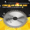 thumbnail image 4 of Carbide Tipped Teeth Compact Circular Saw Blade TCT Cutting Disc 110x1.6x20mm 40 Teeth, General Purpose For Long Lasting Cuts In Wood, Plastic And Composite Materials, 4 of 8