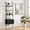 Black, variant on Demi Bonn 6-Tier Ladder Bookcase, 2 Drawers, Metal Frame, Raised Legs, Home Office Organizer, Black