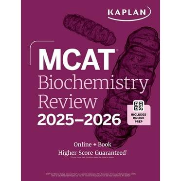 Kaplan Test Prep: MCAT Biochemistry Review 2025-2026 : Online   Book (Paperback)