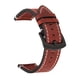 thumbnail image 1 of Correa de cuero para reloj inteligente duradera y elegante con tonos arcoíris de 20/22 mm, 1 of 4