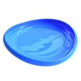 thumbnail image 4 of Discos voladores estándar de competición, herramientas para ejercitar el lanzamiento y Azul Cola Round Beach Flying Disc Black, 4 of 8