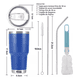 thumbnail image 2 of Vaso Térmico  Bloosom De 30oz Acero Inoxidable Azul, 2 of 4
