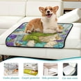 thumbnail image 6 of Qxltty Golden Retriever Cat litter Pads Pet Set of 3 Diaper Mats Center Anti-leakage Layer Absorbent Soft and Comfortable, 6 of 7