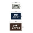 thumbnail image 5 of Signs ByLITA Classic Framed Baby Sleeping Sign (Navy Blue / White) - Medium, 5 of 6