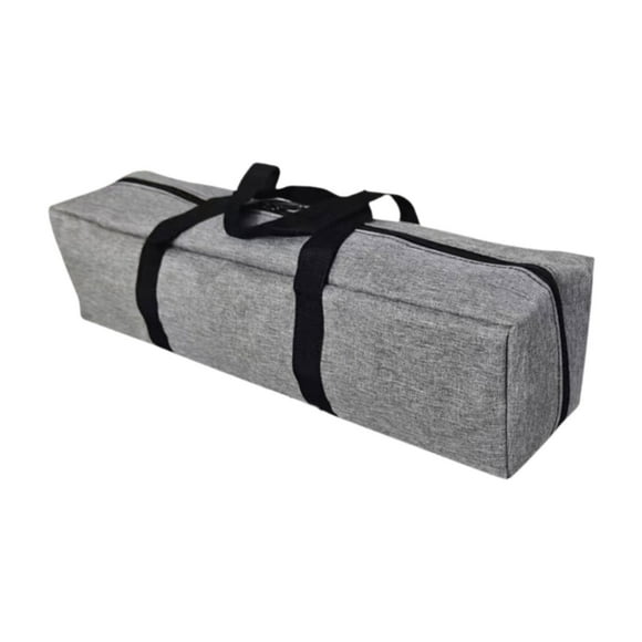 Bolsa para toldo, bolsa de almacenamiento para acampar, bolso de mano resistente, cierre de cremallera para cojín, trípode, mesa enrollable, soporte 110x25x25cm